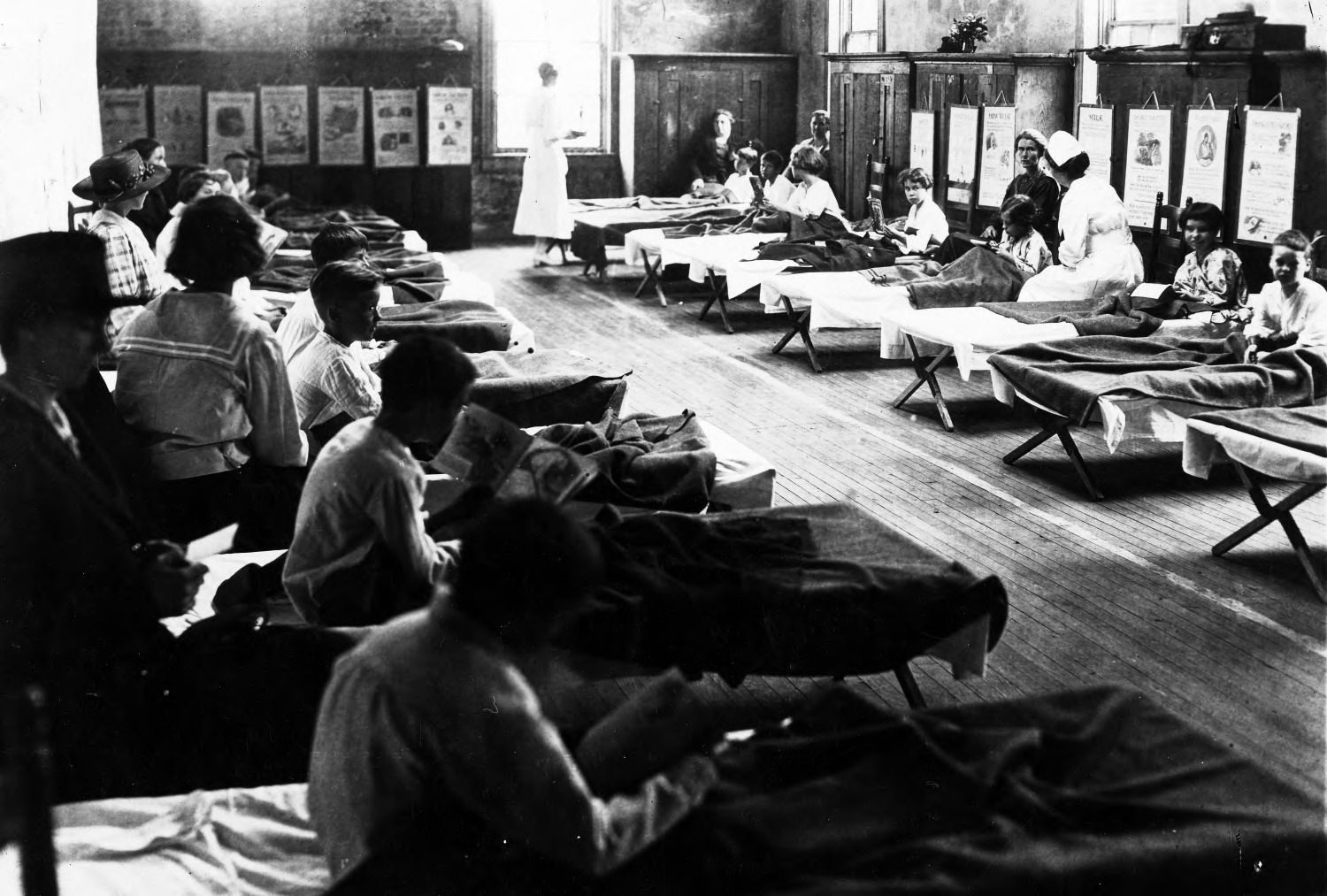 Emergency Hospital Waiting/Recovery room, Shelby, N.C.